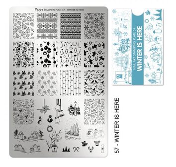 Stamping Plate 57 Winter is here 