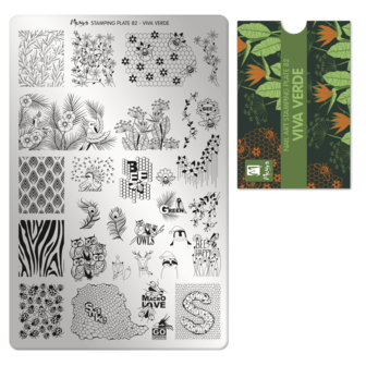 Stamping Plate 82 Viva Verde 