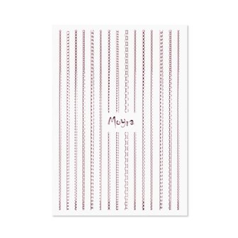 Moyra | Nail art strips chain 03 Rose Gold