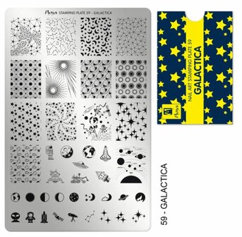 Stamping Plate 59 Galactica 