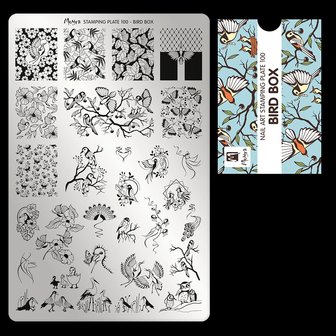 Stamping Plate 100 Bird Box 
