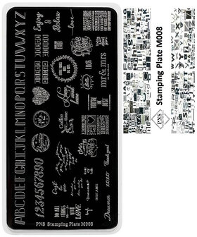 Stamping Plate M008