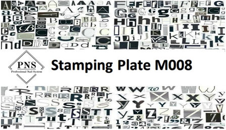 Stamping Plate M008