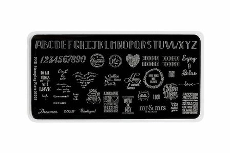 Stamping Plate M008