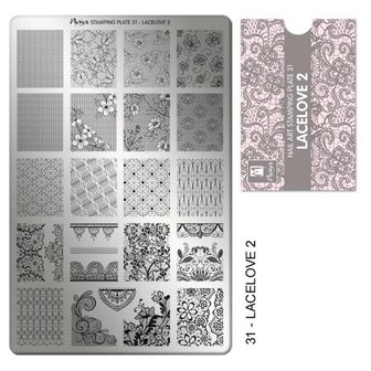 Moyra | Stamping Plate 31 Lacelove 2