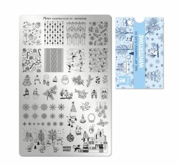 Stamping Plate 101 Wintertime