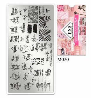 Stamping Plate M020