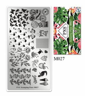 Stamping Plate M027