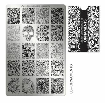 Stamping Plate 03 Ornaments