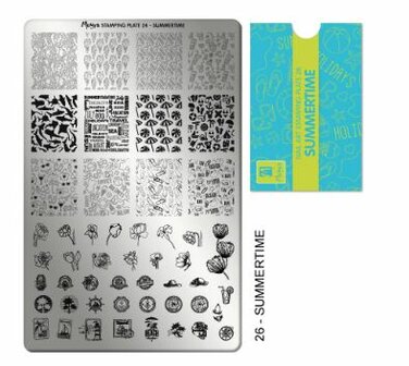 Moyra | Stamping Plate 26 Summertime