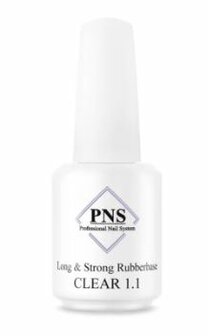 Long &amp; Strong Rubberbase Clear 1.1 15ml