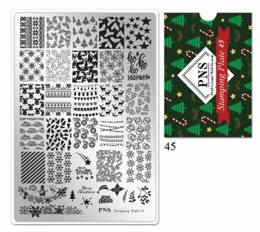 Stamping Plate 45