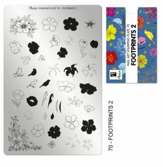 Stamping Plate 70 Footprints 2