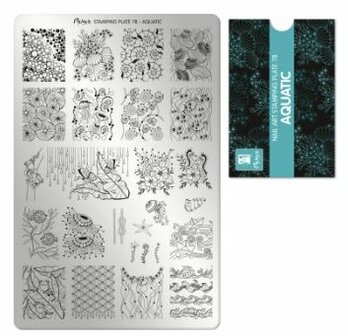 Stamping Plate 78 Aquatic