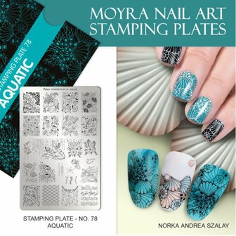 Stamping Plate 78 Aquatic