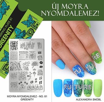 Stamping Plate 81 Greenity