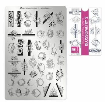 Stamping Plate 93 Blossometry 2
