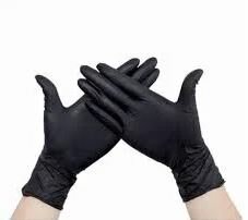Soft Nitril Handschoenen Black Maat M