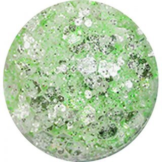 Mixed Glitter Pastell Green