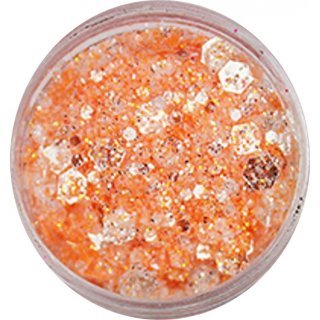 Mixed Glitter Pastell Orange