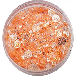 Mixed Glitter Pastell Orange