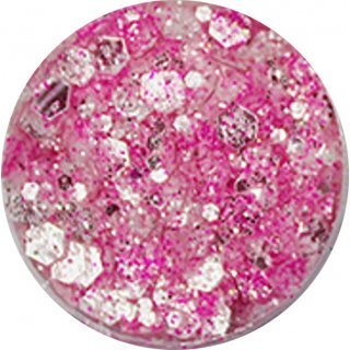 Mixed Glitter Pastell Pink