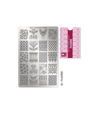 Stamping Plate 52 Filigree