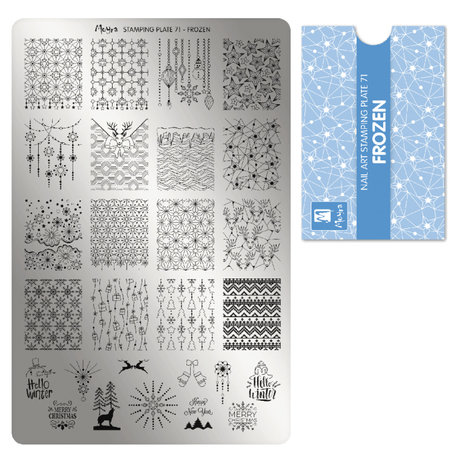Stamping Plate 71 Frozen 