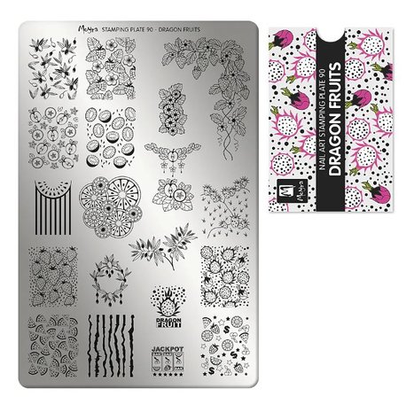 Stamping Plate 90 Dragon Fruits 