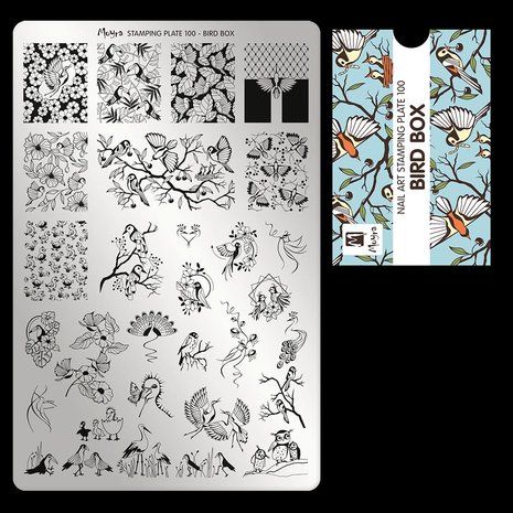 Stamping Plate 100 Bird Box 