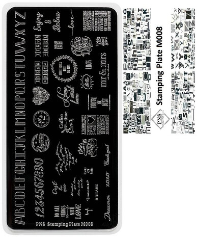Stamping Plate M008