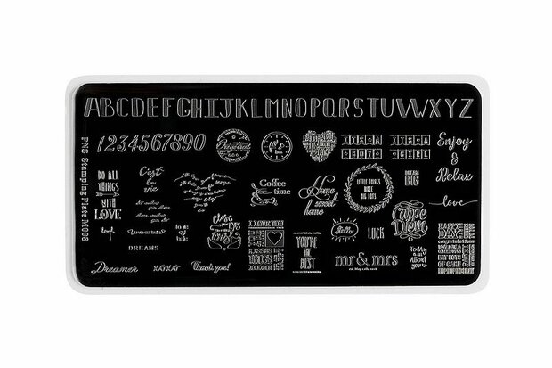 Stamping Plate M008
