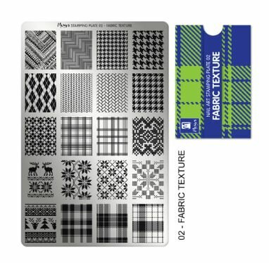 Stamping Plate 02 Fabric Texture