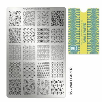 Moyra | Stamping Plate 35 Wallpaper