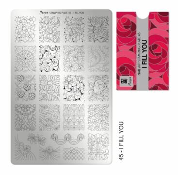 Stamping Plate 45 I Fill You